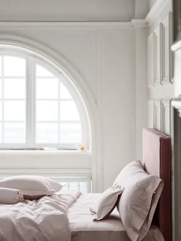 Funda nórdica Satina - Rosa, 220x220 cm - Mille Notti