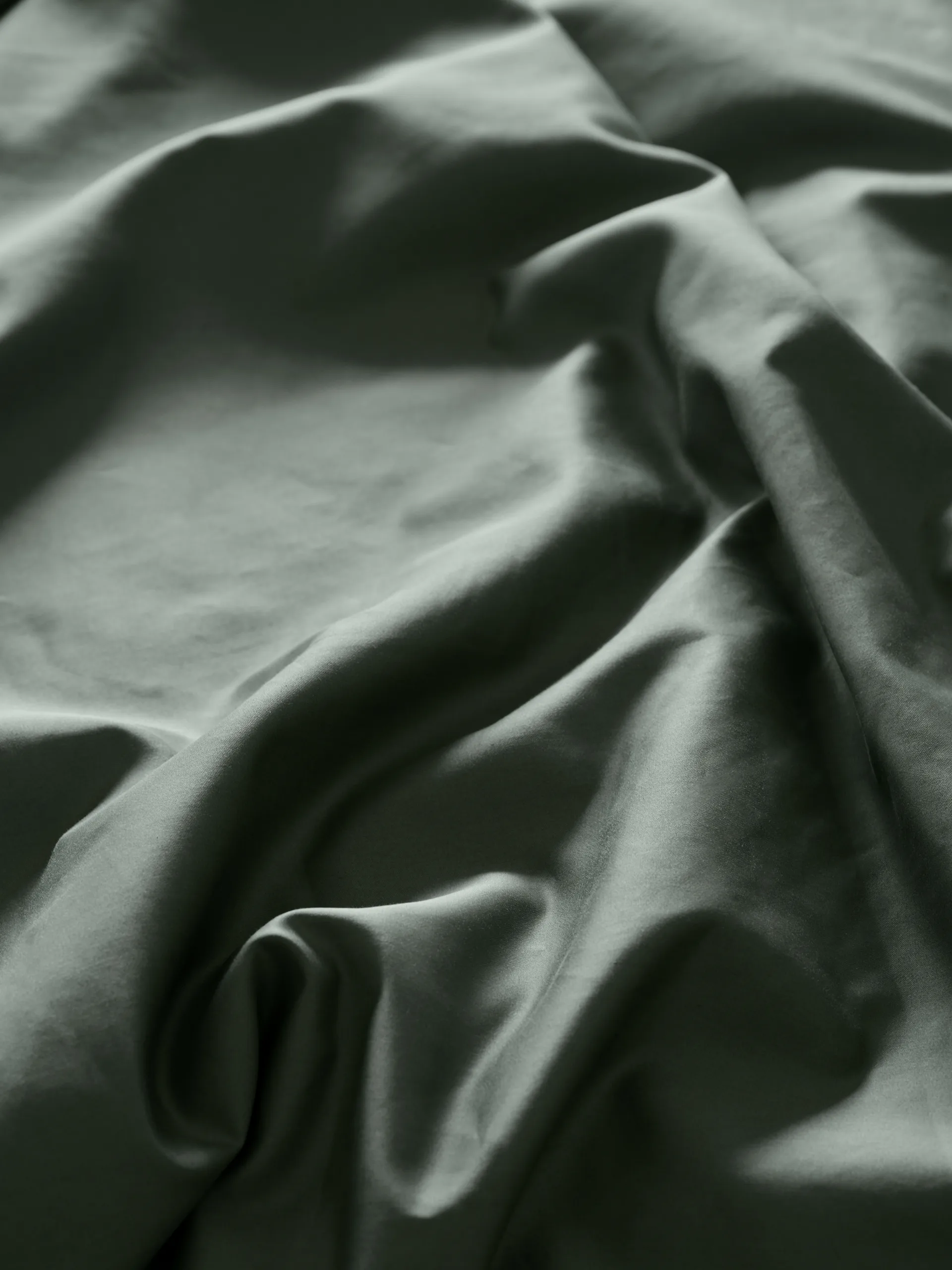 Funda nórdica Satina, Verde, 150x210 cm Mille Notti