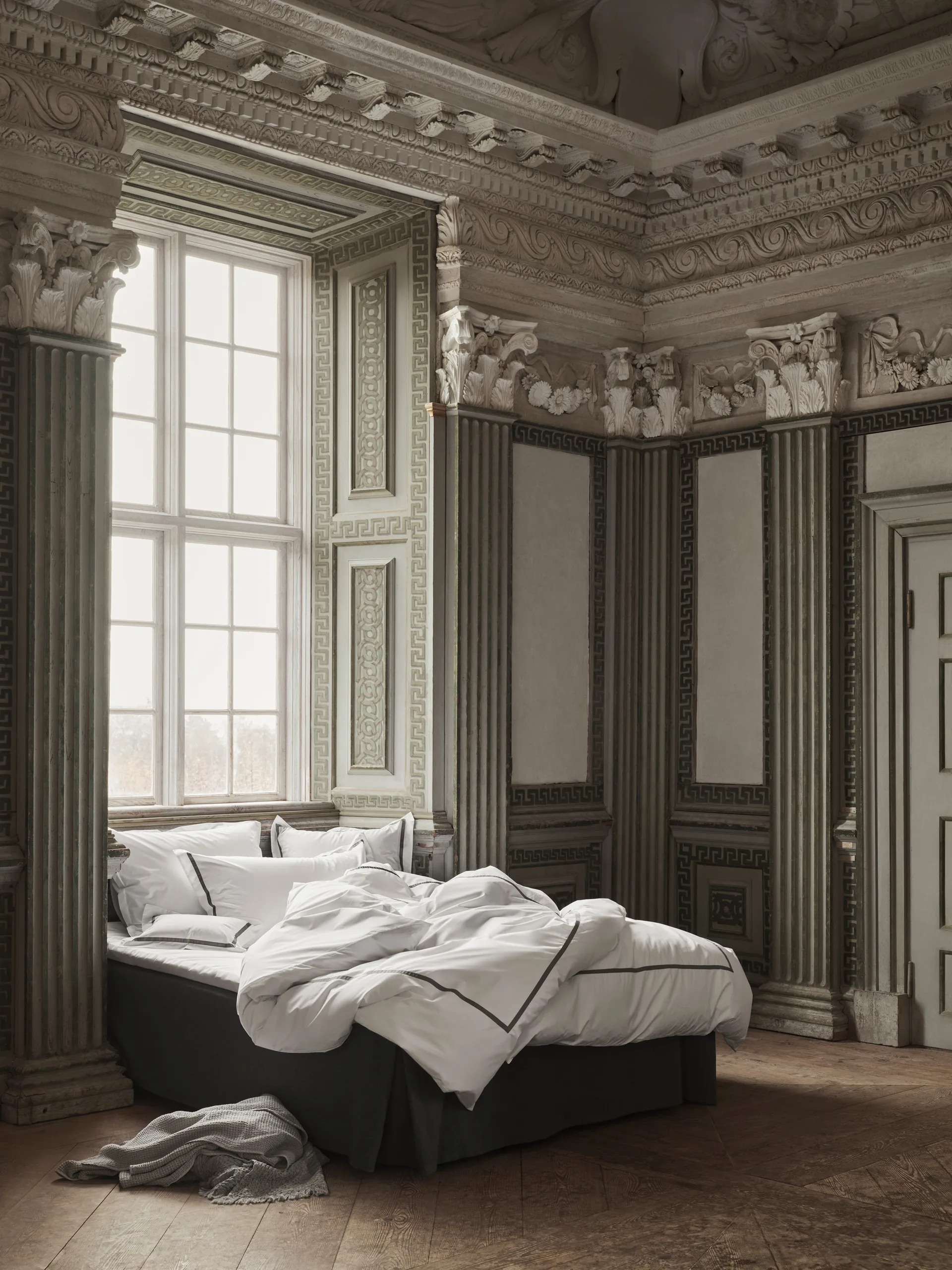 Funda nórdica Singolo EKO, Gris, 150x210 cm Mille Notti