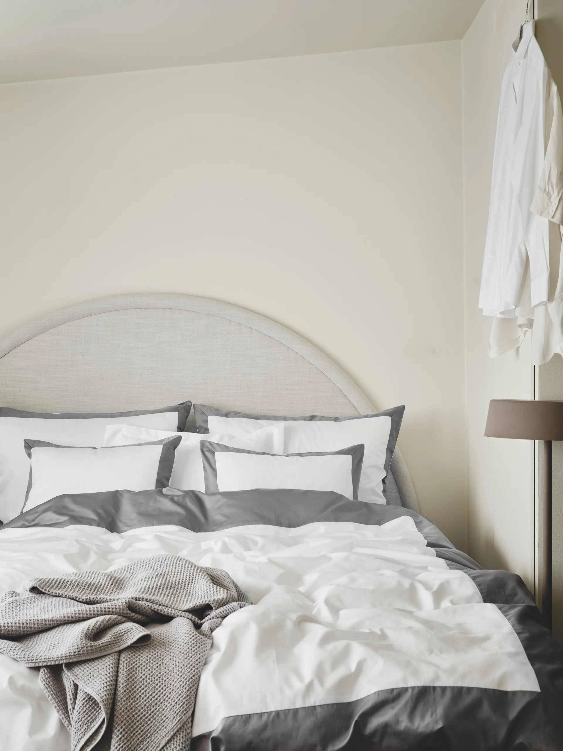 Funda nórdica Sobrio, Gris, 150x210 cm Mille Notti