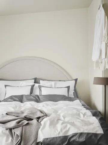 Funda nórdica Sobrio - Gris, 220x220 cm - Mille Notti