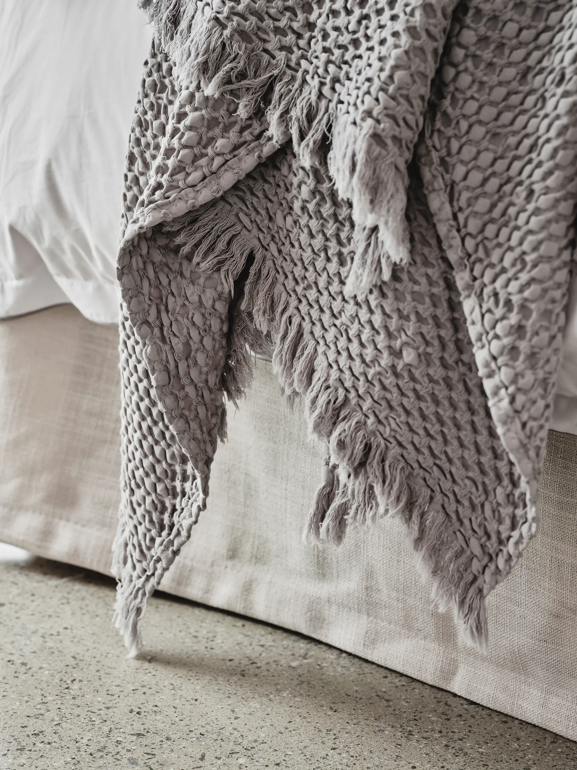 Manta Mare, Gris, 150x220 cm Mille Notti