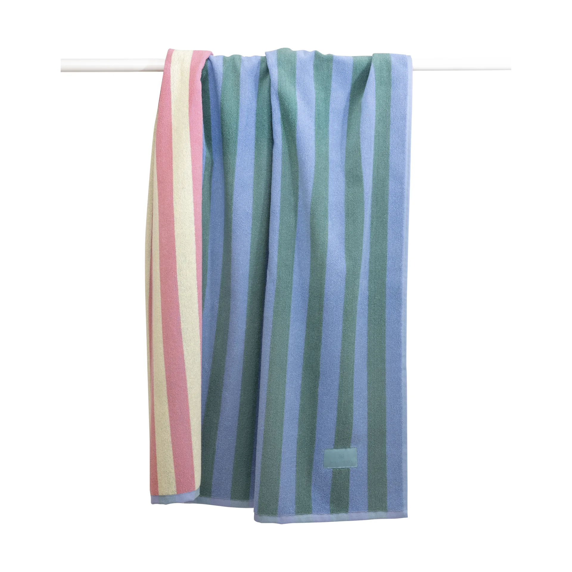 Toalla de playa Positano 100x180 cm, Azul claro Mille Notti