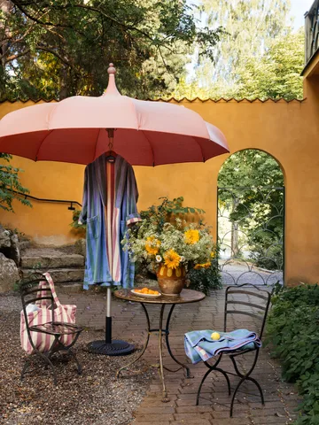 Toalla de playa Positano 100x180 cm - Azul claro - Mille Notti