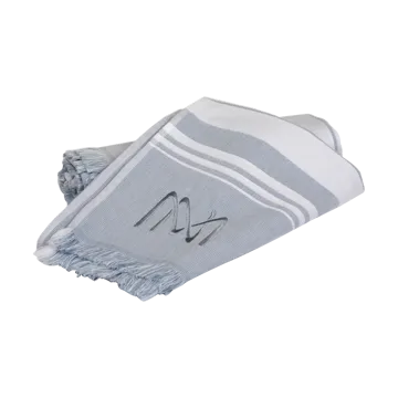 Toalla de playa Rapallo EKO - Azul claro, 100x180 cm - Mille Notti