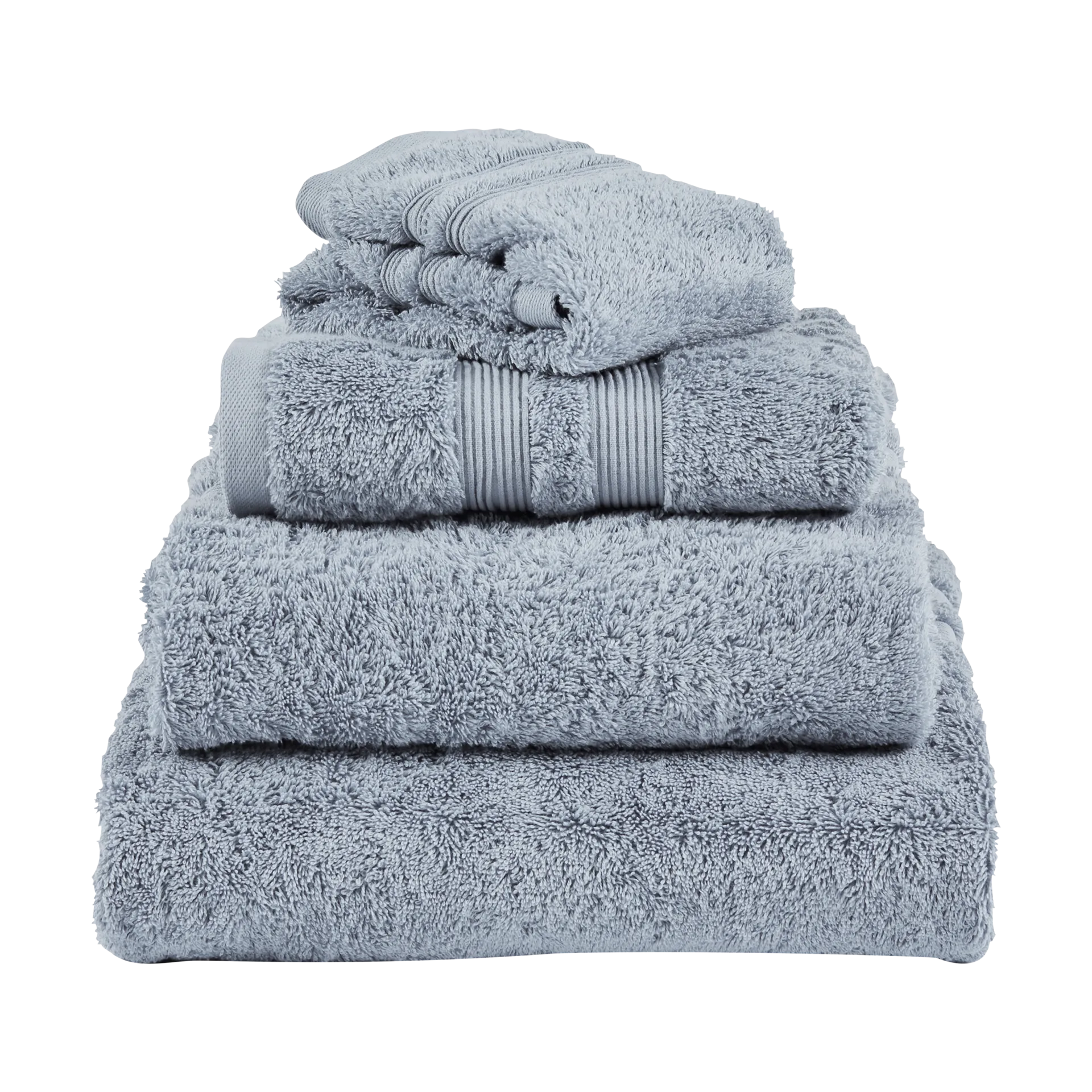 Toalla Fontana EKO, Azul claro, 30x50 cm Mille Notti