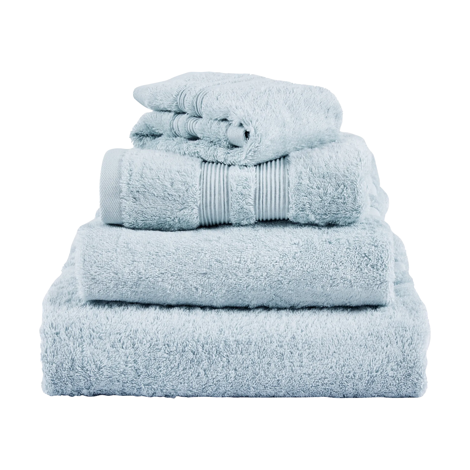 Toalla Fontana EKO, Azul hielo, 30x50 cm Mille Notti