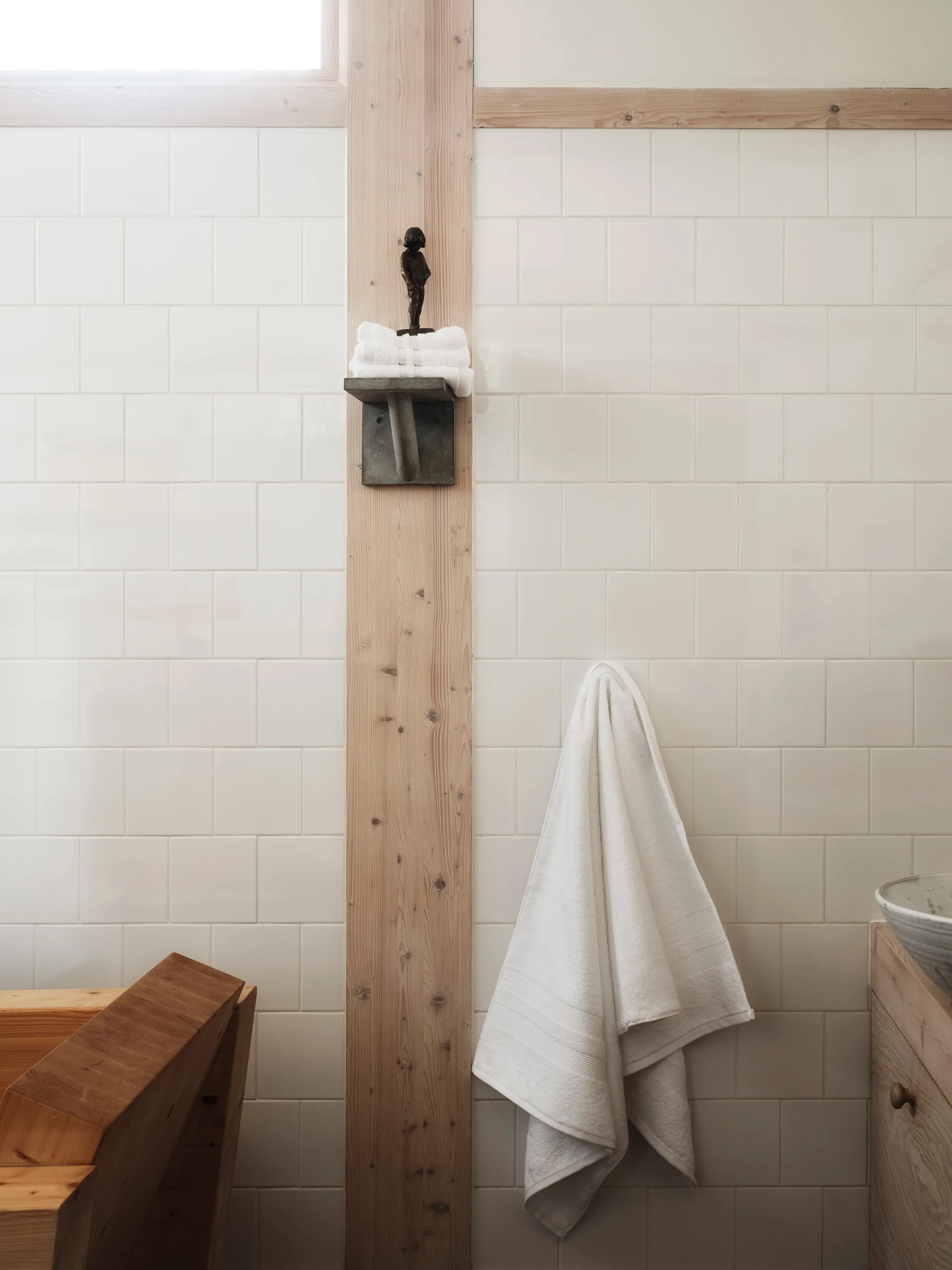 Toalla Fontana EKO, Blanco, 50x70 cm Mille Notti