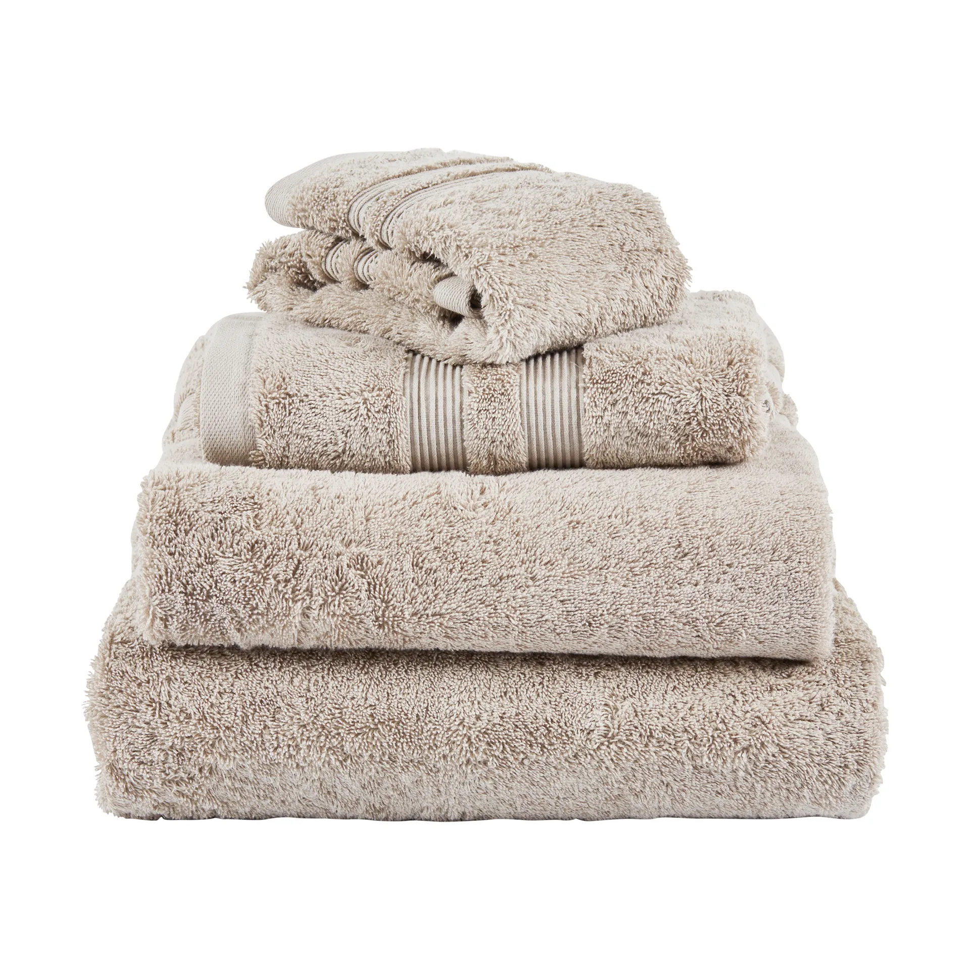 Toalla Fontana EKO, Marrón claro, 70x140 cm Mille Notti