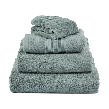 Toalla Fontana EKO - Verde grisáceo, 30x50 cm - Mille Notti