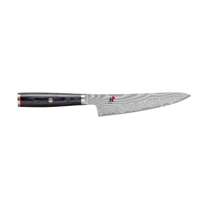 Cuchillo para pelar Raw 5000FCD shotoh, 14 cm - Damasco-negro - Miyabi