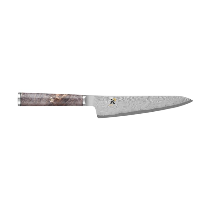Cuchillo universal Negro 5000MCD 67 shotoh, 13 cm - Damasco-negro - Miyabi