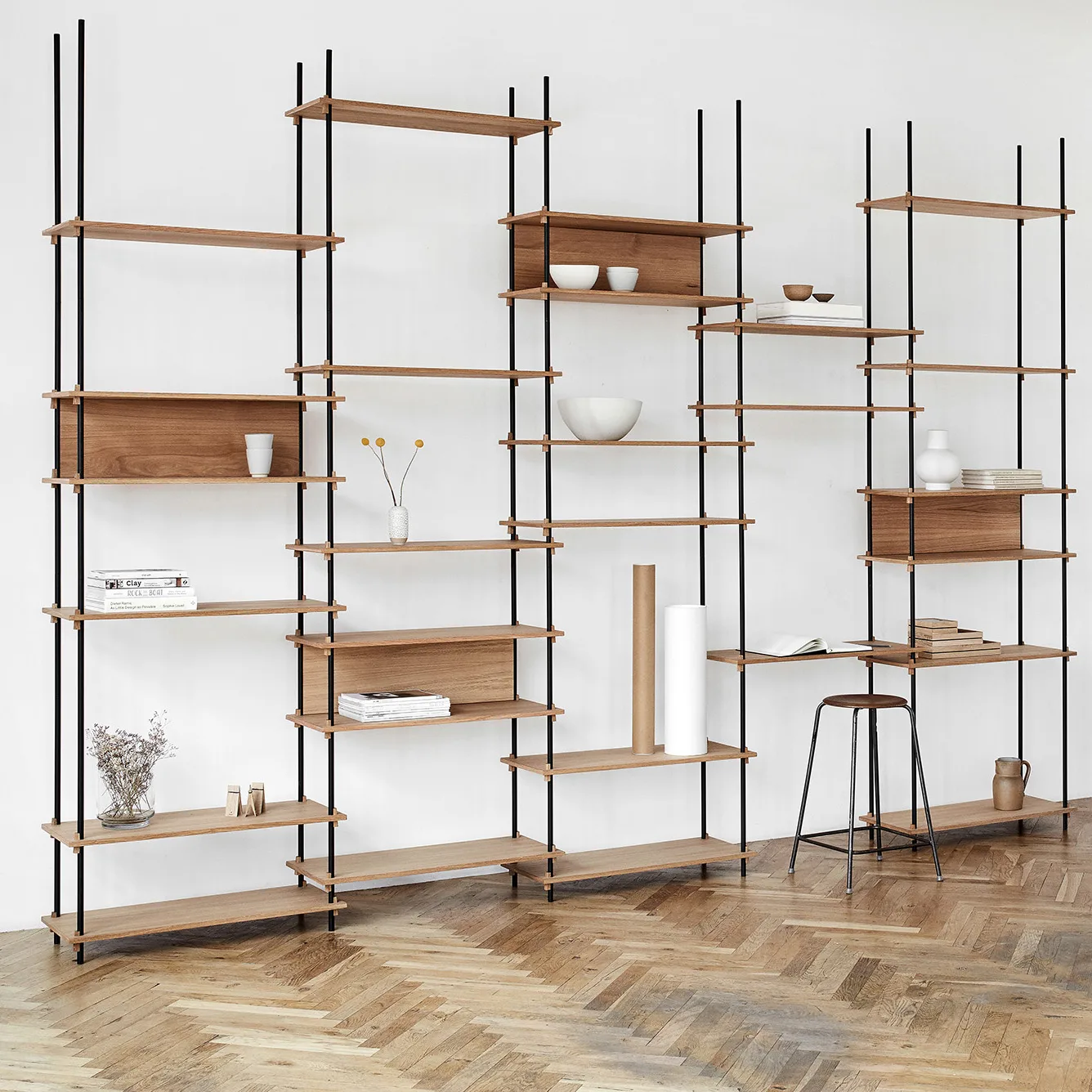 2 Conexiones Moebe, negro MOEBE