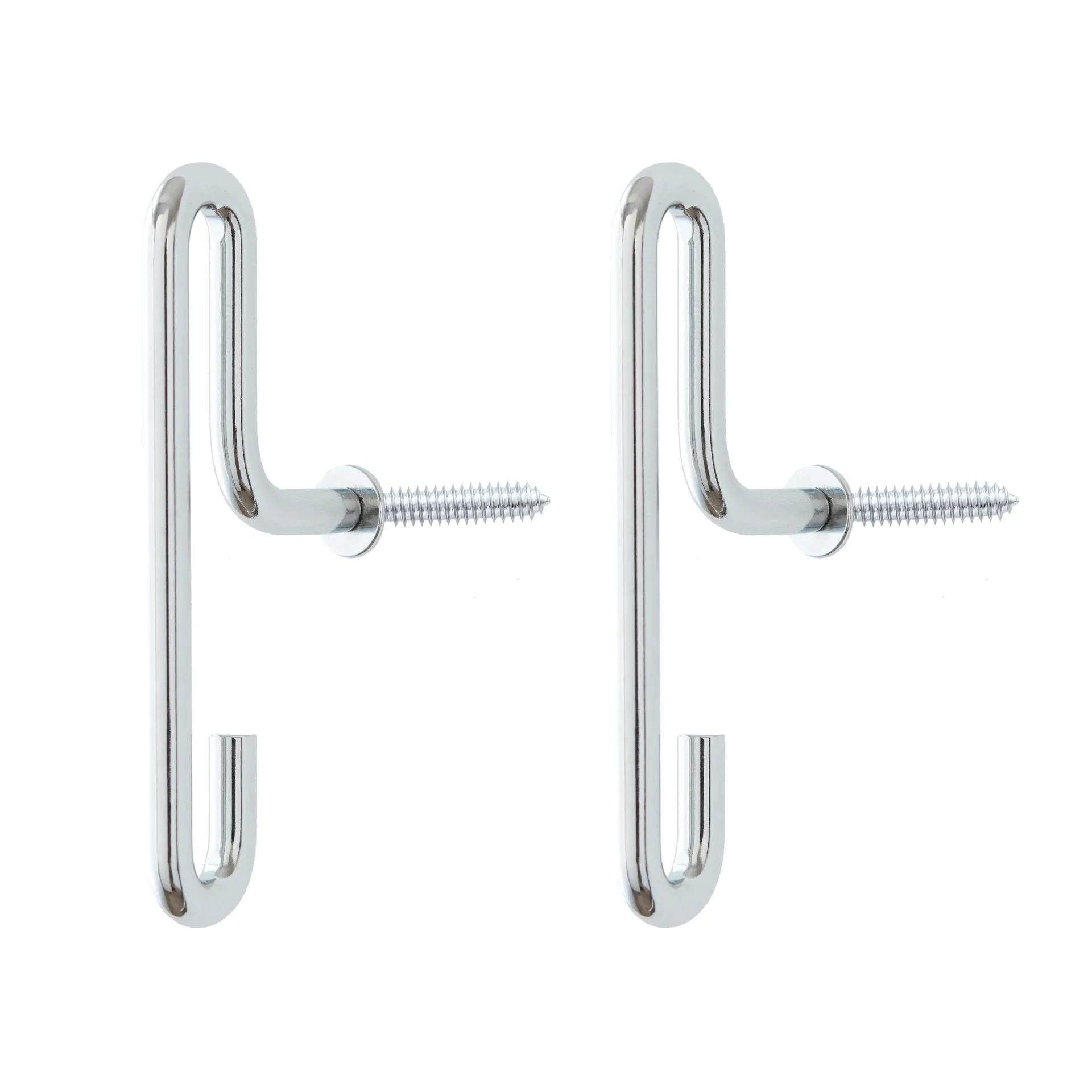 2 Ganchos de pared Moebe small, Acero inoxidable MOEBE
