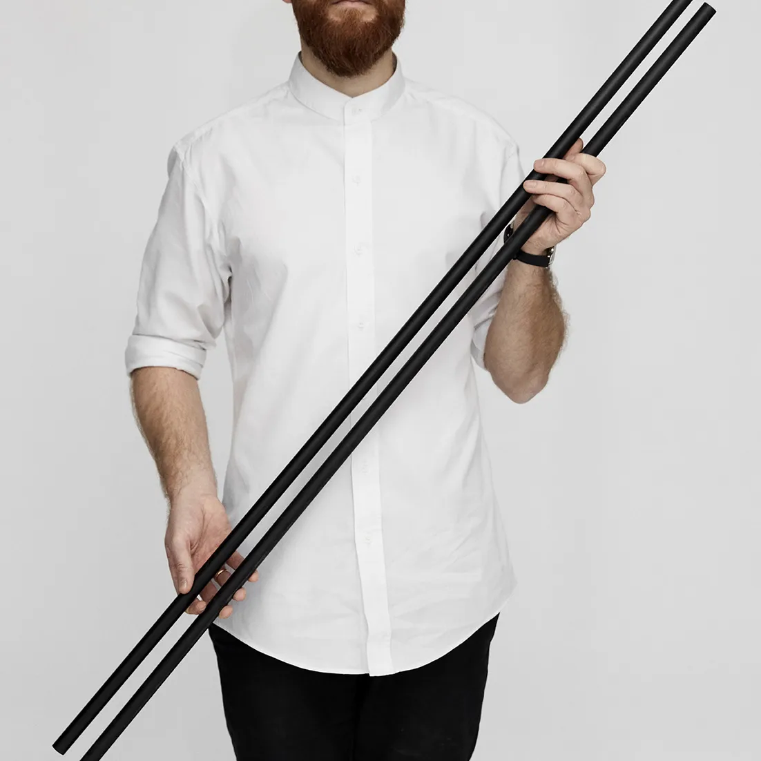 2 Patas para estantería Moebe 115 cm, negro MOEBE