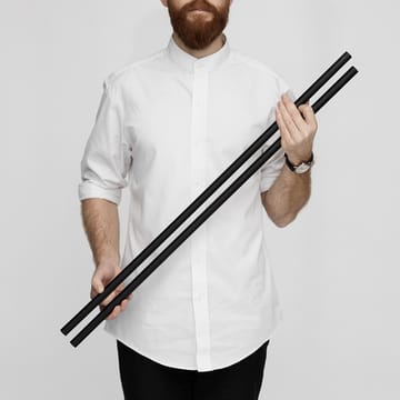 2 Patas para estantería Moebe 85 cm - negro - MOEBE