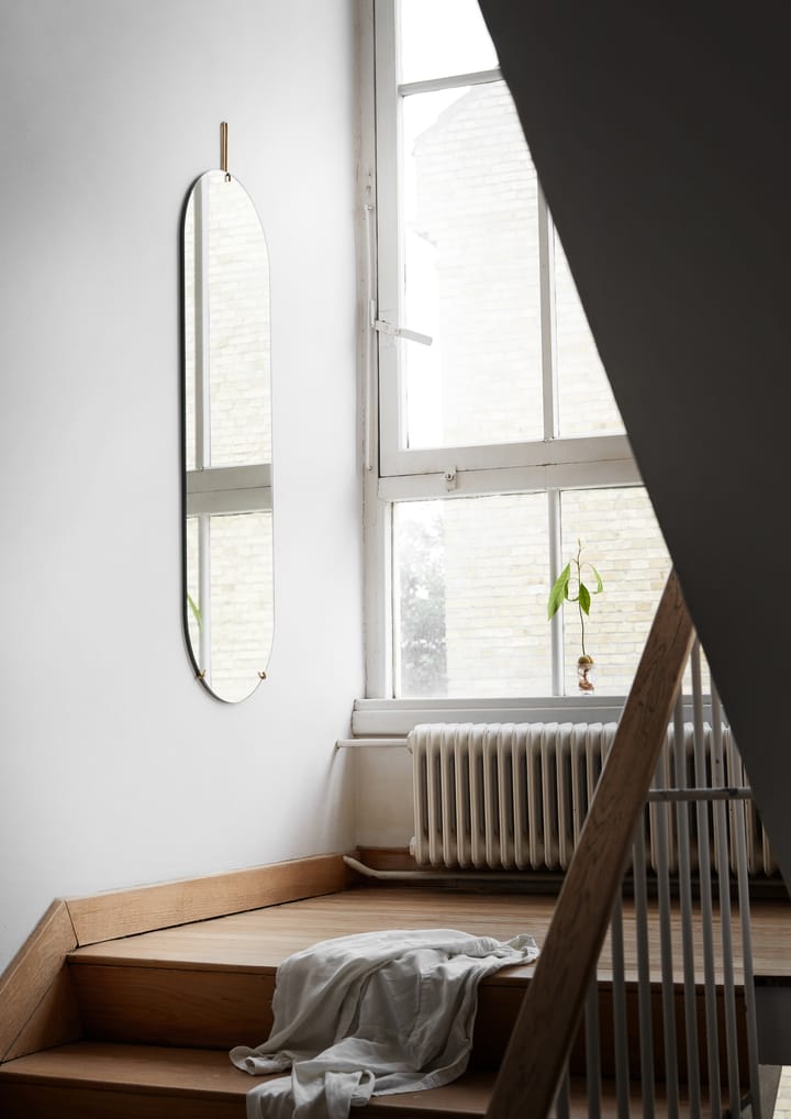 Espejo de pared 40,4x146,9 cm, Brass MOEBE