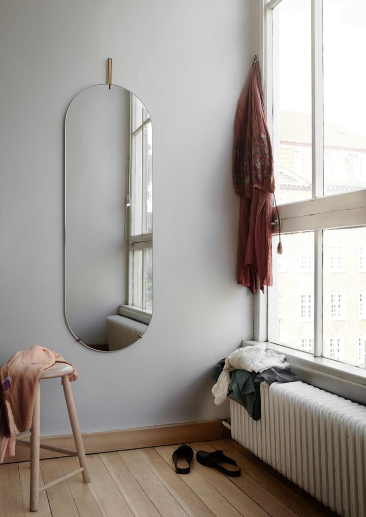 Espejo de pared 40,4x146,9 cm, Brass MOEBE