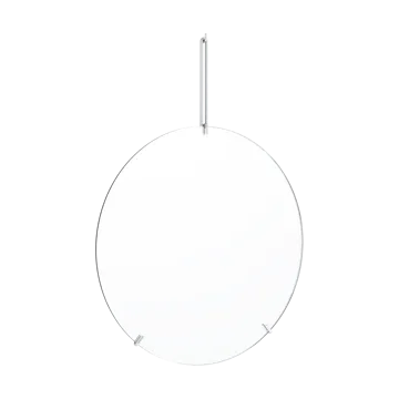 Espejo de pared Moebe Ø50 cm - Stainless steel - MOEBE