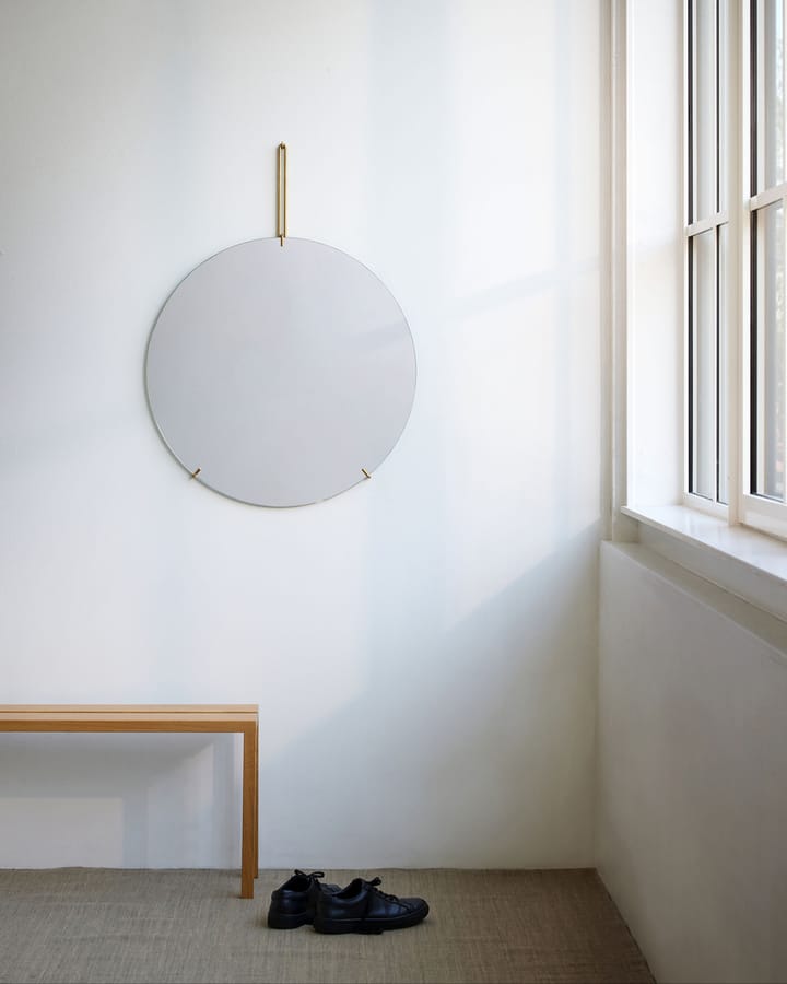 Espejo de pared Moebe Ø70 cm, Stainless steel MOEBE