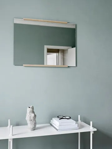 Espejo de pared rectangular 50x70 cm - Ash - MOEBE
