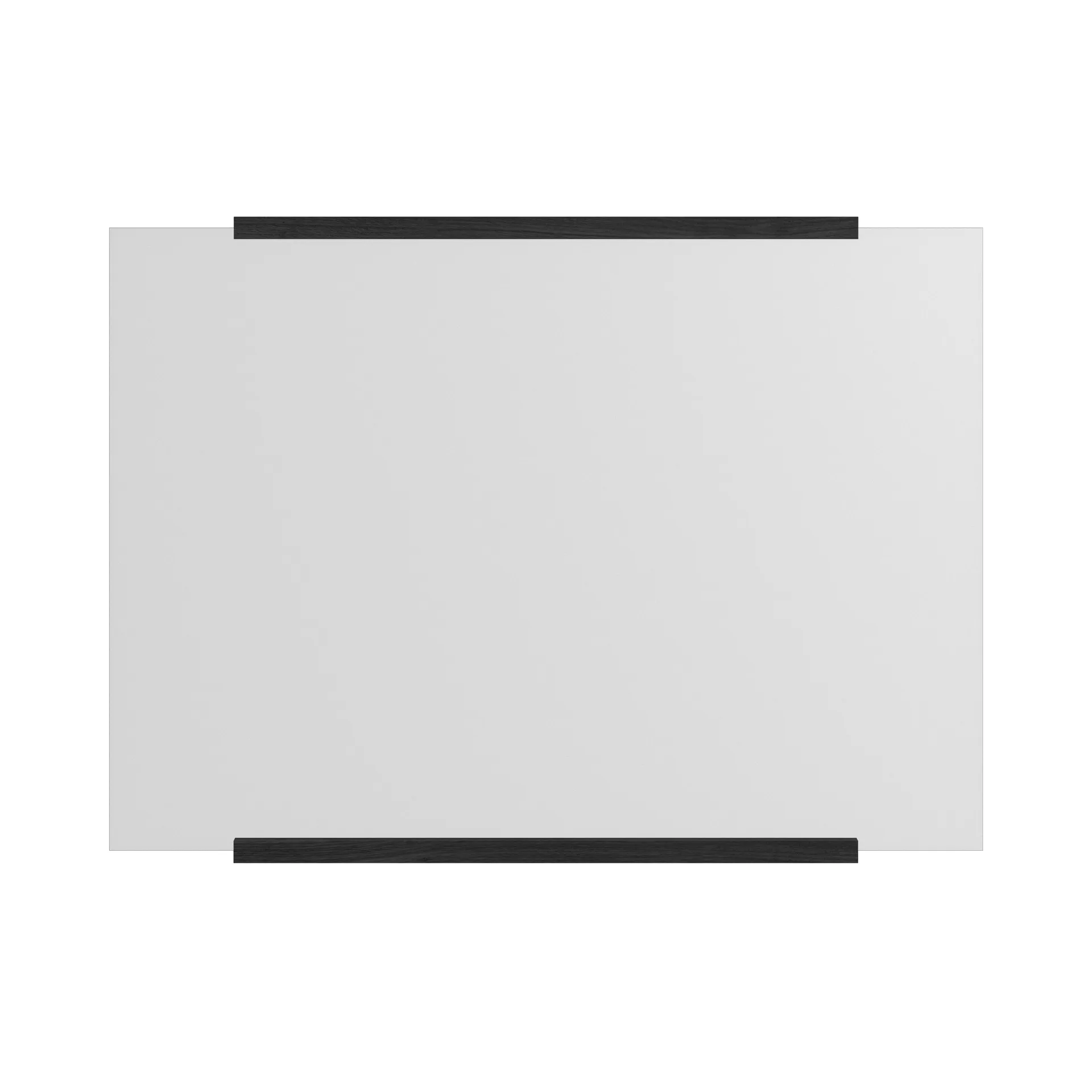 Espejo de pared rectangular 50x70 cm, Black MOEBE