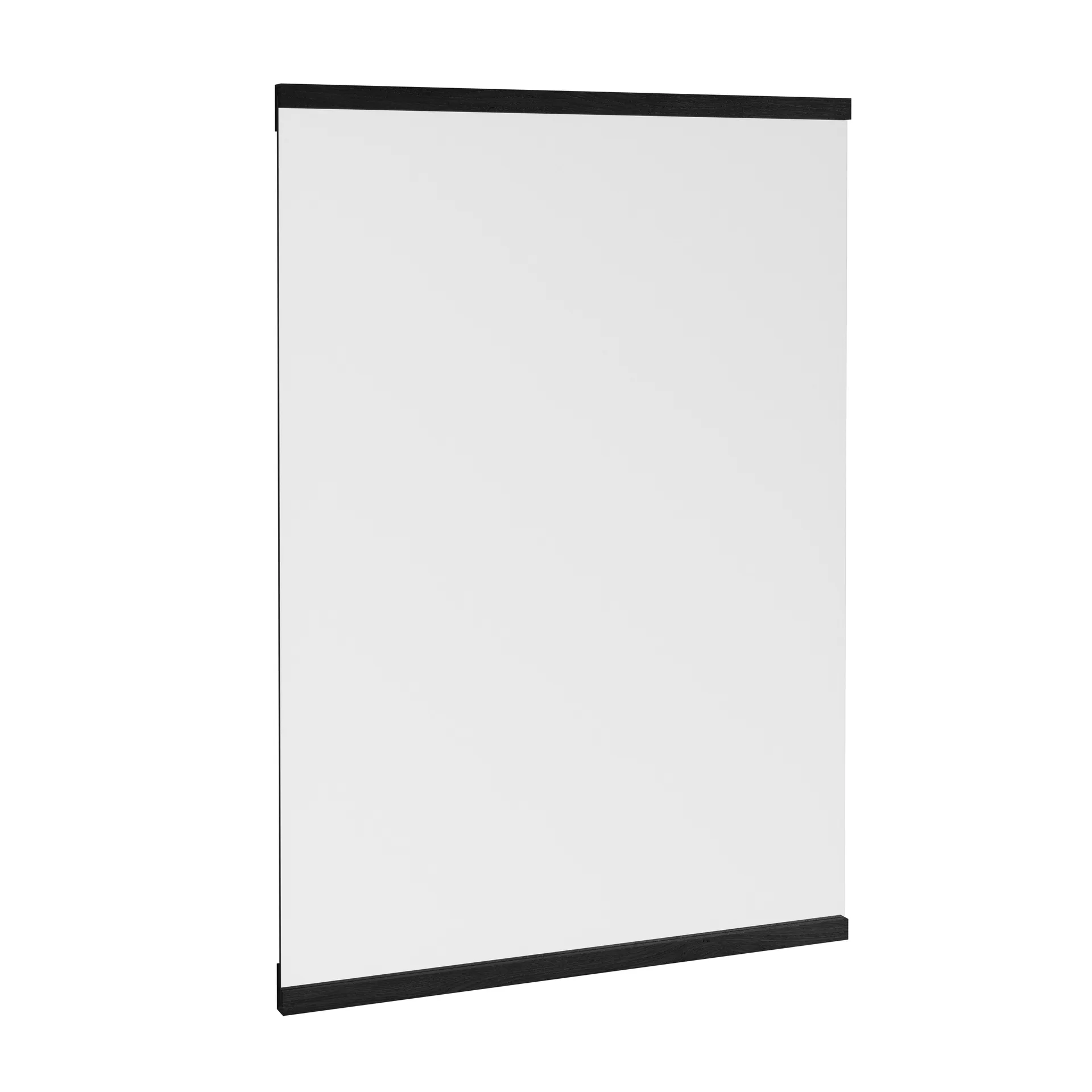 Espejo de pared rectangular 50x70 cm, Black MOEBE