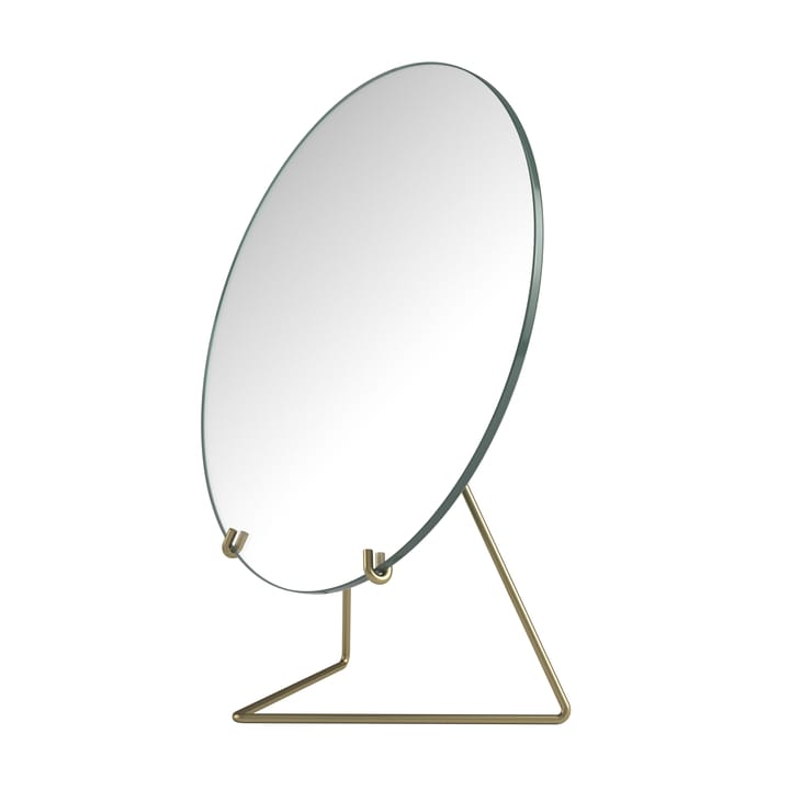 Espejo de pie Ø30 cm, Brass MOEBE