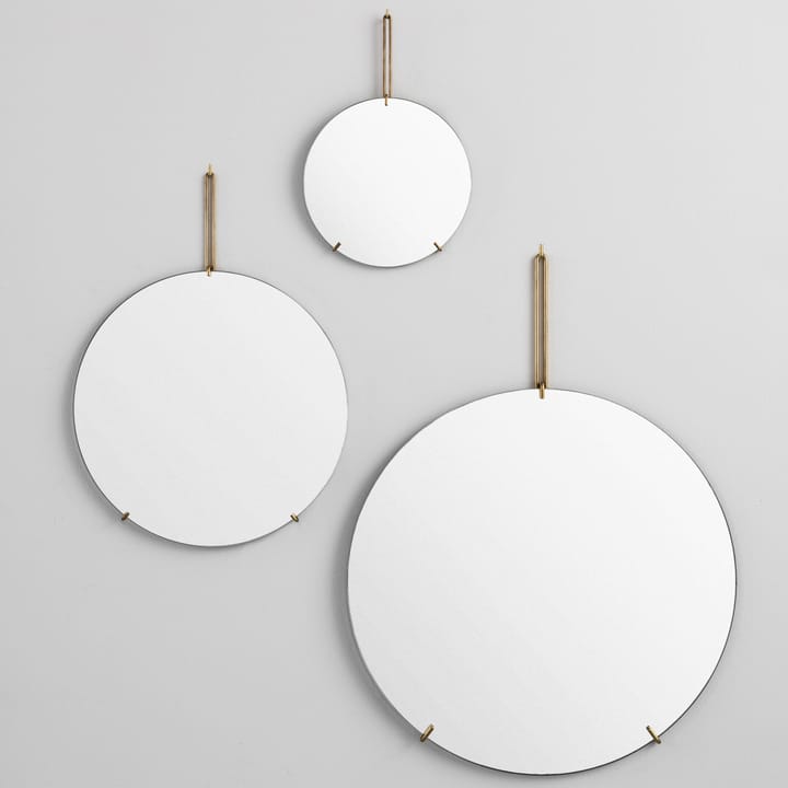 Espejo Moebe Wall mirror Ø 30 cm - Latón - MOEBE