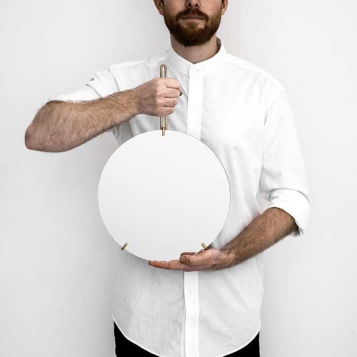 Espejo Moebe Wall mirror Ø 30 cm, Latón MOEBE