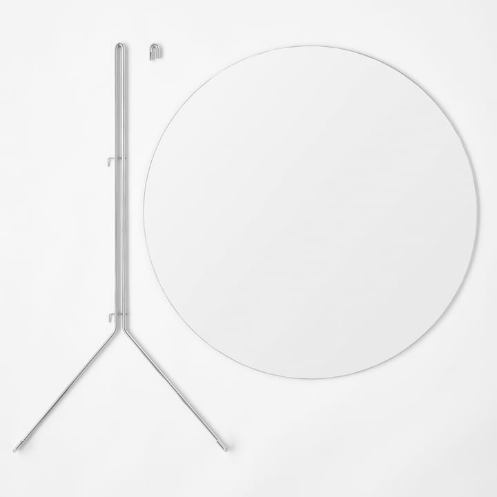 Espejo Moebe Wall mirror Ø 50 cm - Cromo - MOEBE