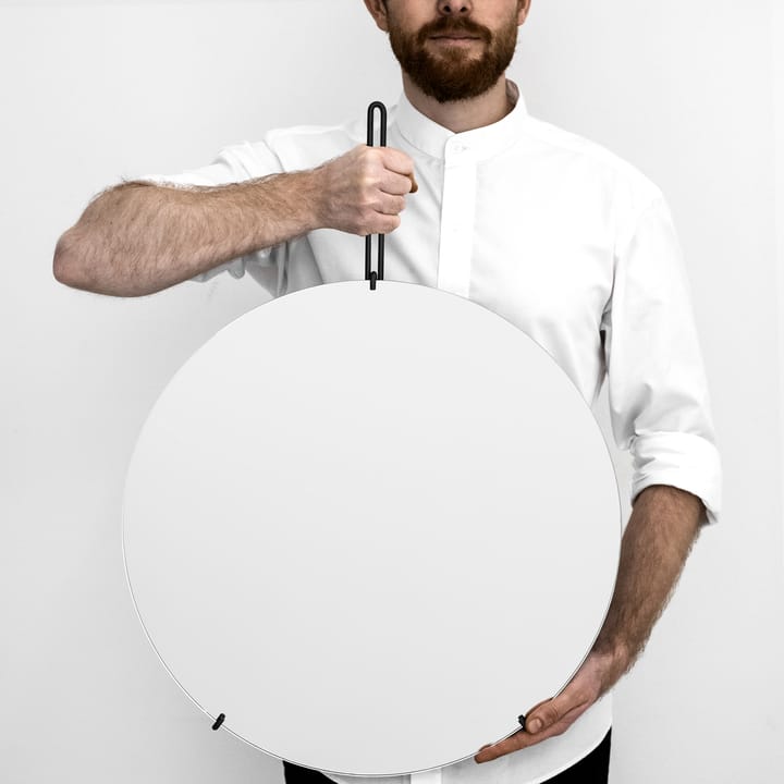 Espejo Moebe Wall mirror Ø 50 cm, negro MOEBE