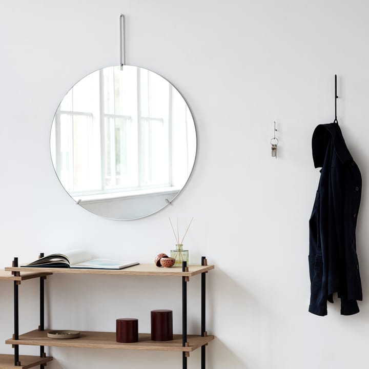 Espejo Moebe wall mirror Ø 70 cm, Cromo MOEBE