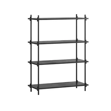 Estantería Shelving System Classic - Black, 86×115×35 cm, S.115.1.A - MOEBE