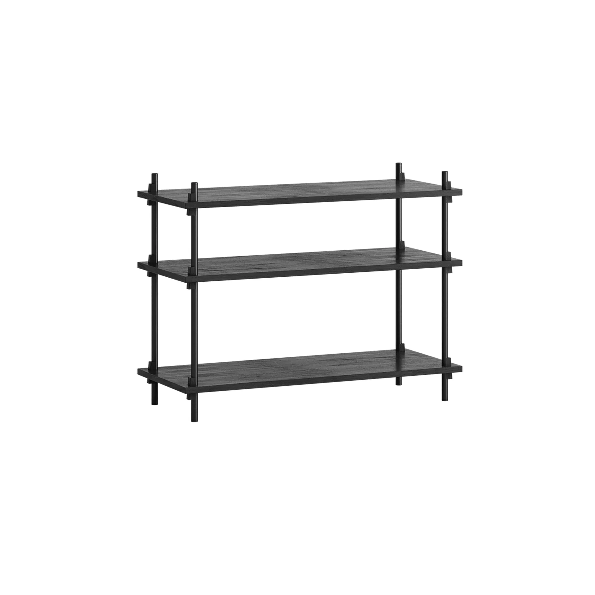 Estantería Shelving System Classic, Black, 86x65x35 cm, S.65.1.A MOEBE