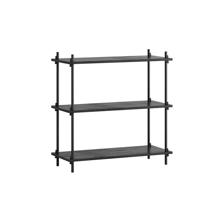 Estantería Shelving System Classic - Black, 86x85x35 cm, S.85.1.A - MOEBE