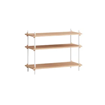 Estantería Shelving System Classic - Roble-white, 86×65×35 cm, S.65.1.A - MOEBE