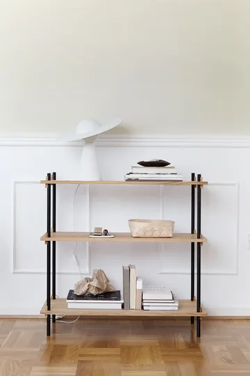 Estantería Shelving System Classic - Roble-white, 86×65×35 cm, S.65.1.A - MOEBE