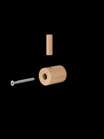 Gancho Moebe wooden wall hook - Roble - MOEBE
