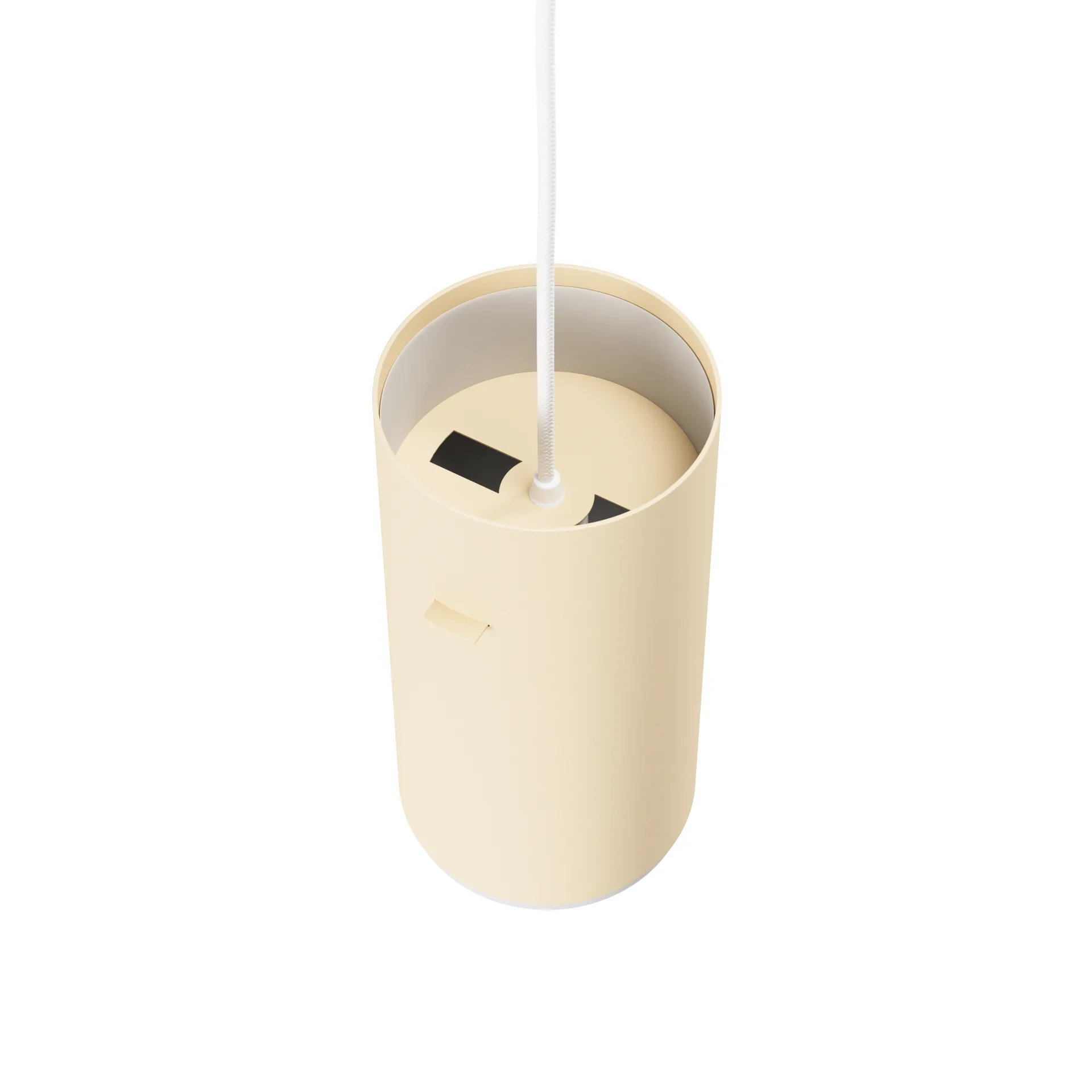 Lámpara colgante Moebe Tube large Ø14 cm, Beige MOEBE