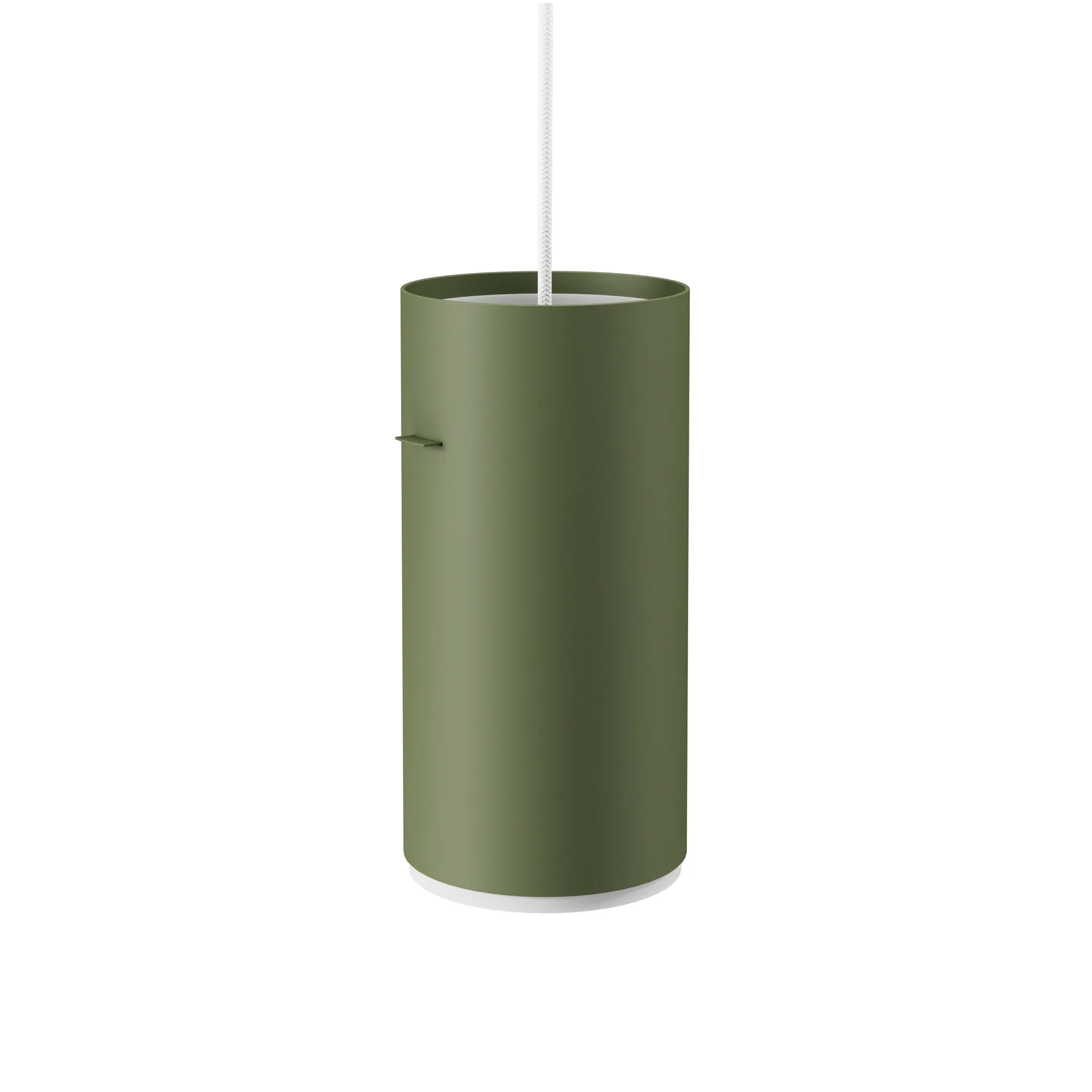 Lámpara colgante Moebe Tube large Ø14 cm, Pine green MOEBE