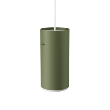 Lámpara colgante Moebe Tube large Ø14 cm - Pine green - MOEBE