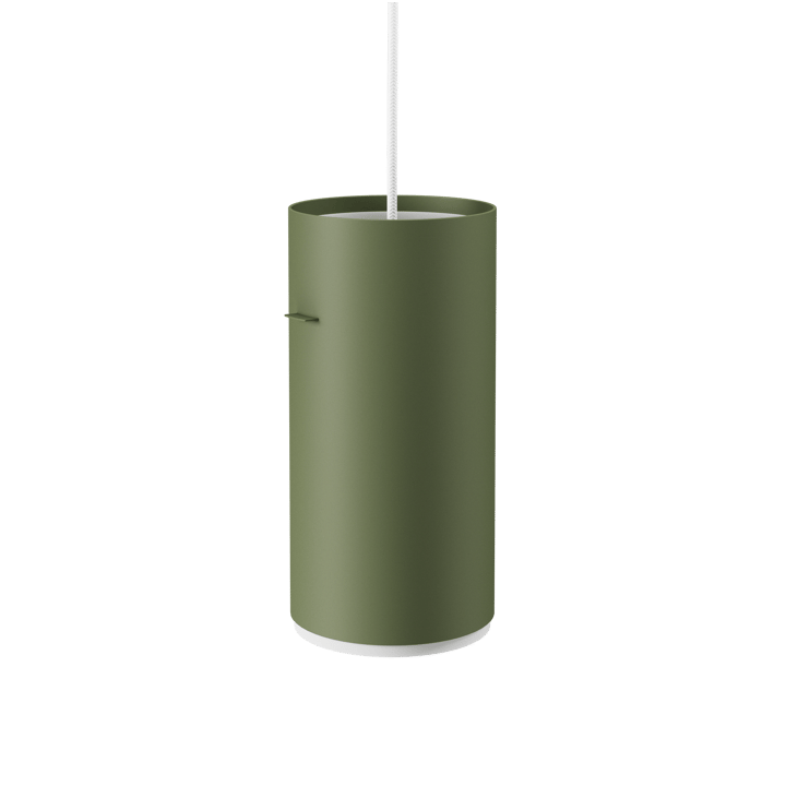 Lámpara colgante Moebe Tube large Ø14 cm, Pine green MOEBE