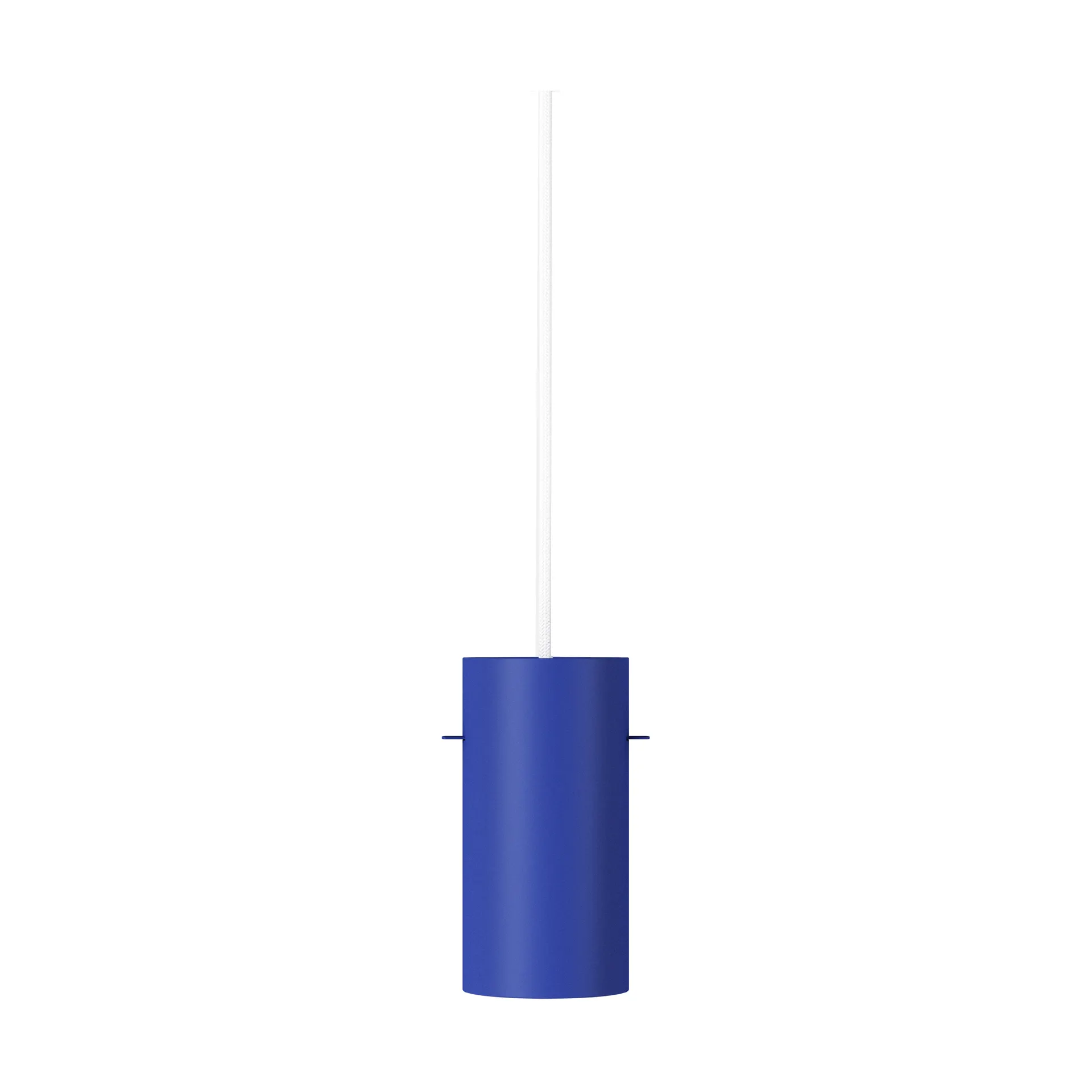 Lámpara colgante Moebe Tube small Ø8 cm, Deep blue MOEBE