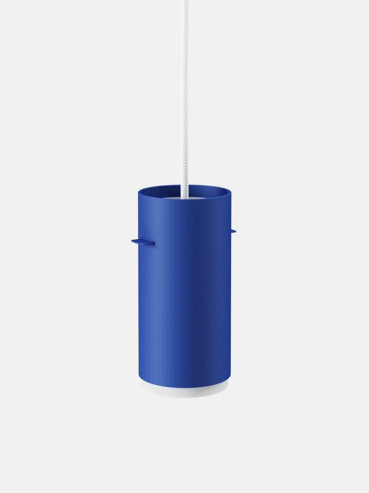Lámpara colgante Moebe Tube small Ø8 cm, Deep blue MOEBE