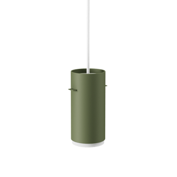Lámpara colgante Moebe Tube small Ø8 cm - Pine green - MOEBE