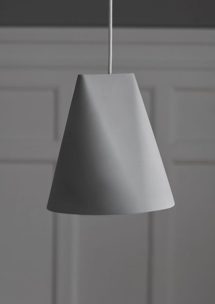 Lámpara de techo de cerámica 23x23,5 cm, Light Grey MOEBE