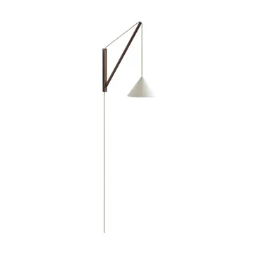 Lámpara Suspended Wall Lamp - Roble ahumado-blanco - MOEBE
