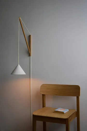 Lámpara Suspended Wall Lamp - Roble-blanco - MOEBE