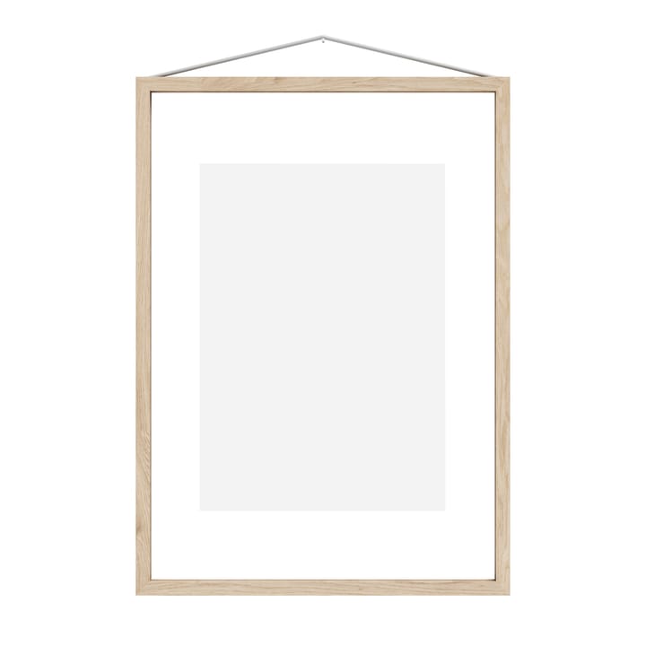 Marco de fresno Moebe A3 31,3x44,1 cm - Transparent, Wood, Black - MOEBE